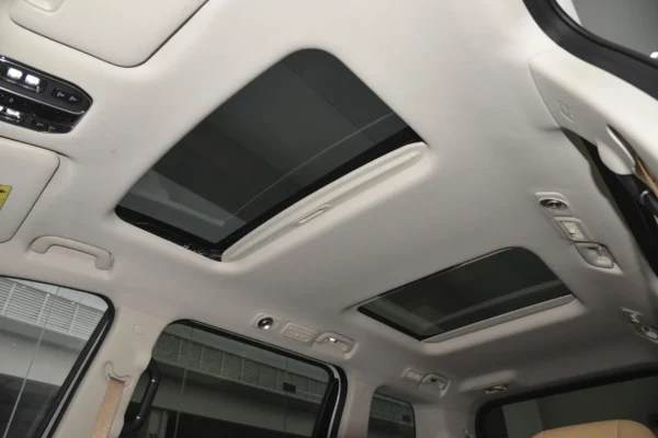 Trumpchi E8 PHEV interior brown